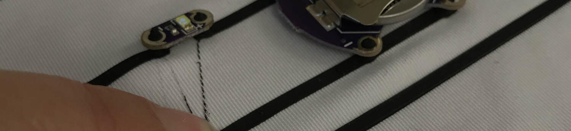 3d Printed E-Textile Tracks
